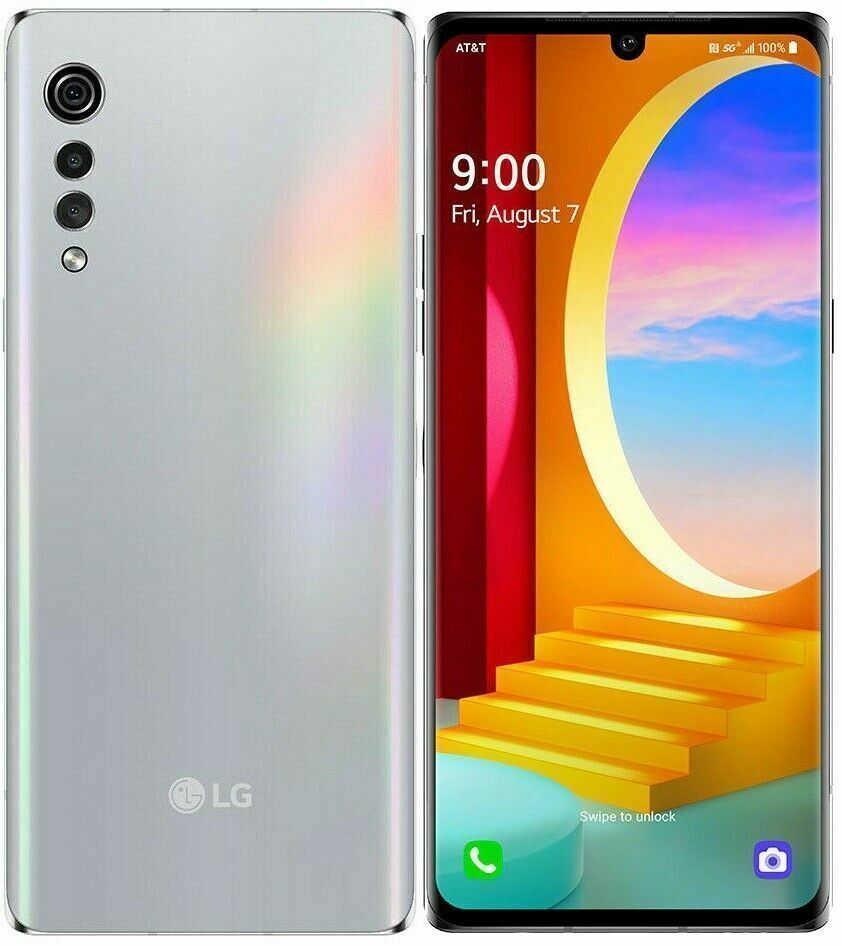 LG Velvet 5G LM-G900N LM-G900EM Single SIM LM-G900EMW Dual SIM 128GB 6.8″ Phone