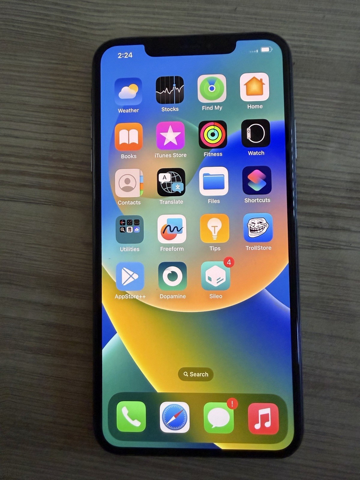 apple iphone xs max 64 Gb unlocked iOS 16.41 Jailbroken
