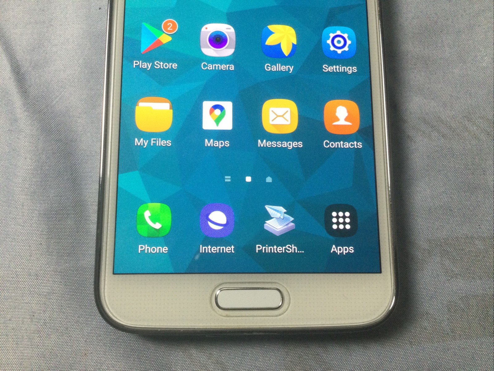 Samsung Galaxy S5 SM-G900A 16GB White AT&T T-mobile Smartphone Very Good