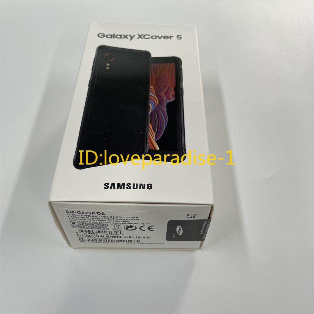 Samsung Galaxy Xcover 5 SM-G525N Single SIM 64GB Unlocked Smartphone-New Sealed