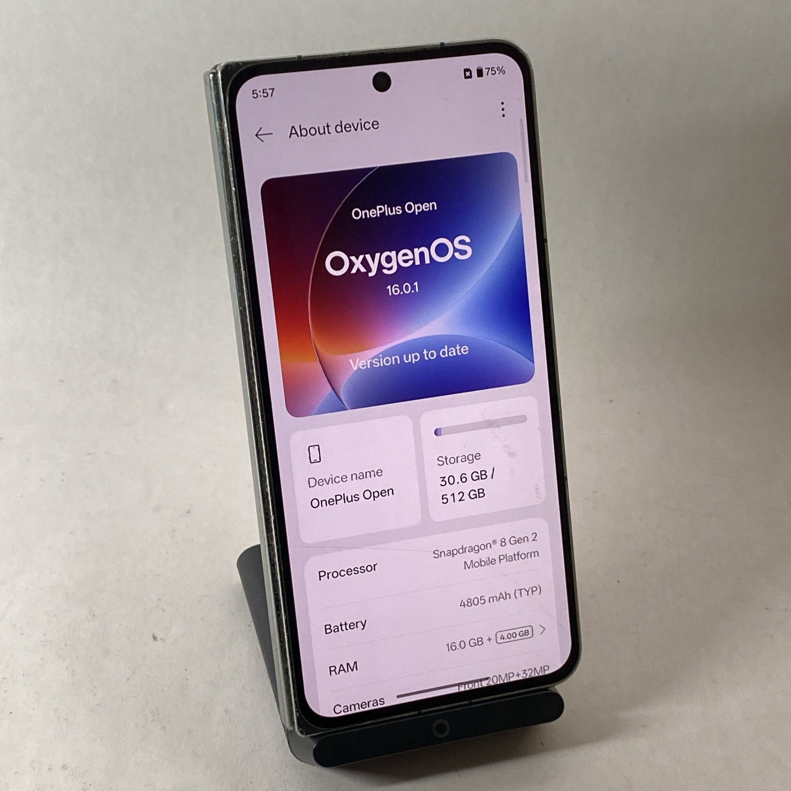 OnePlus Open 512GB CPH2551 Emerald Dusk Factory Unlocked READ