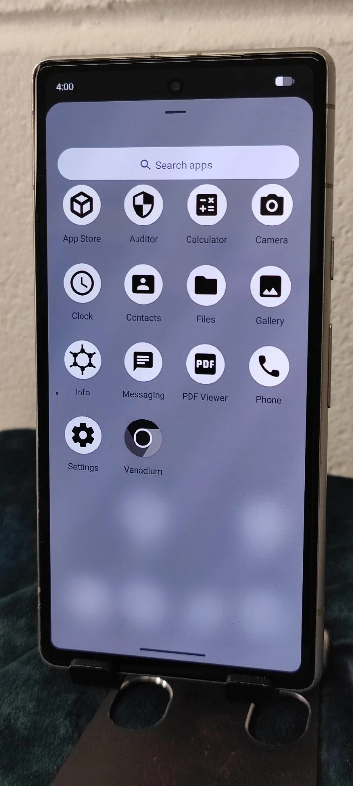 Google Pixel 7a 5G 128GB (Unlocked) GrapheneOS Privacy OS (DeGoogled) Snow