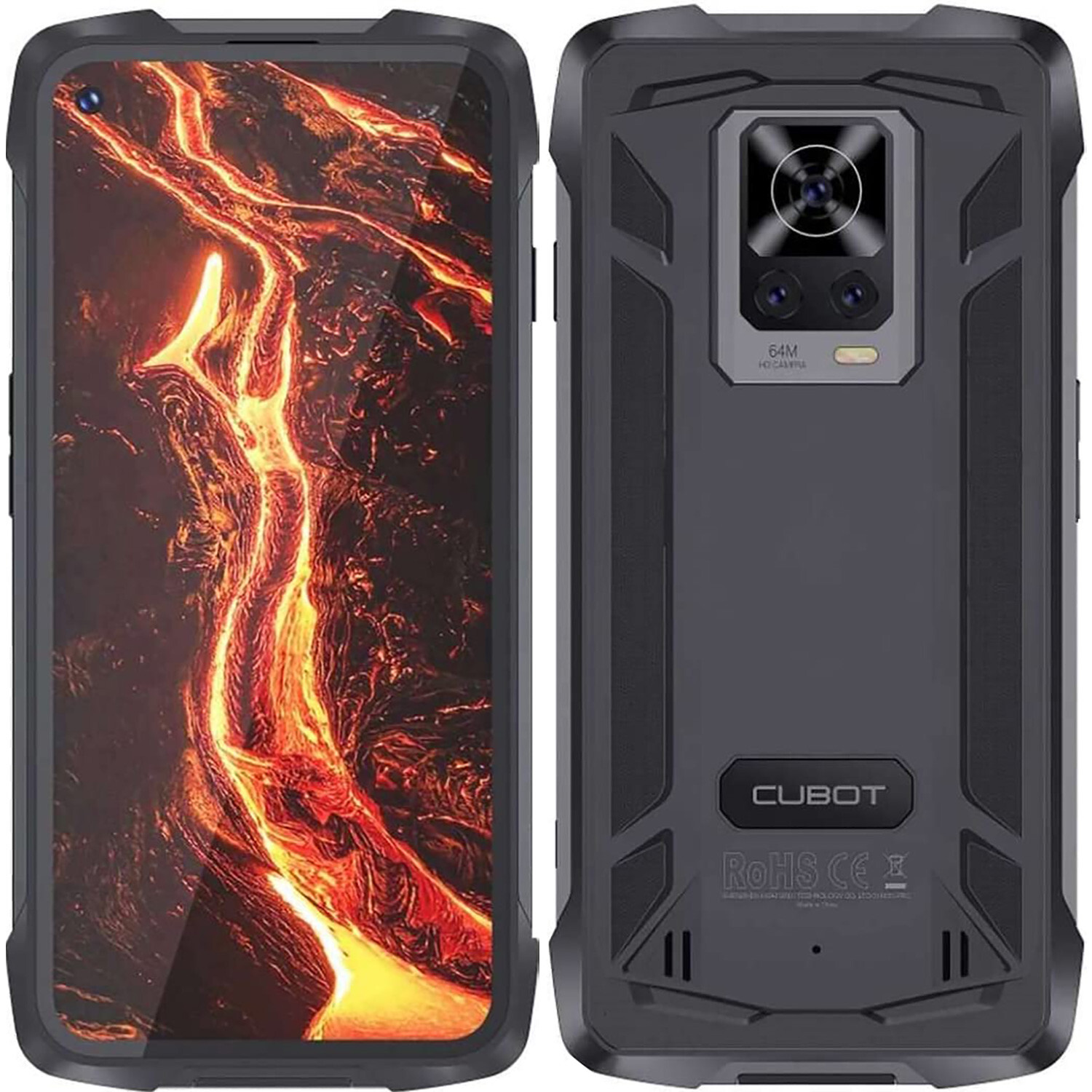Cubot KingKong 7 4G Black 256GB + 8GB Dual-SIM Factory Unlocked GSM NEW