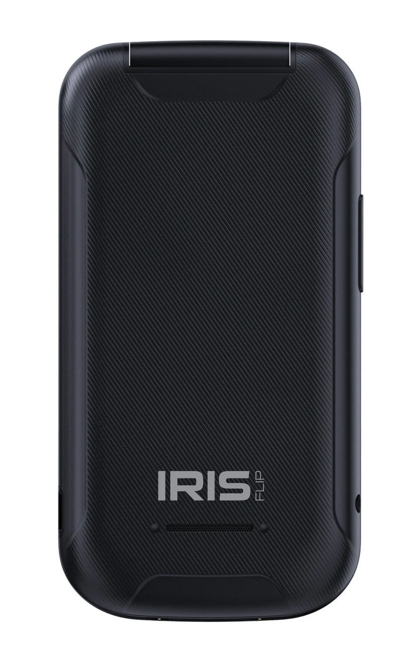 Consumer Cellular Iris Flip • Easy Senior Phone • Large Buttons • Voice‑to-Text