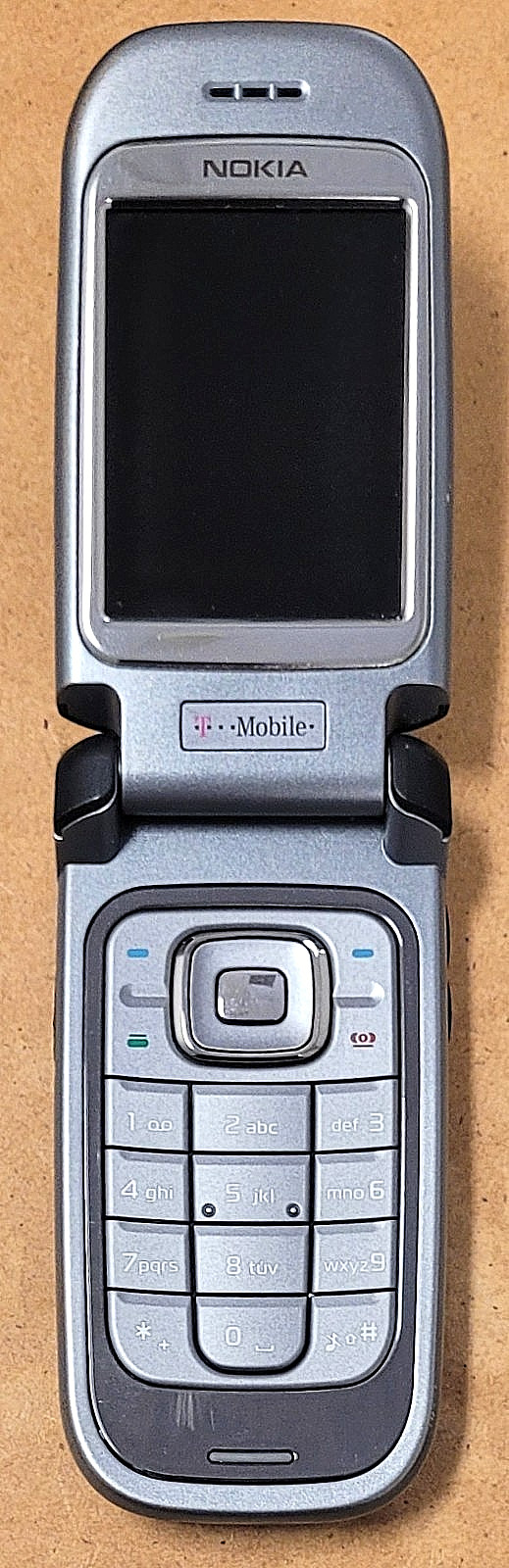 Nokia 6263 – Black and Gray ( T-Mobile ) Very Rare Cellular Flip Phone