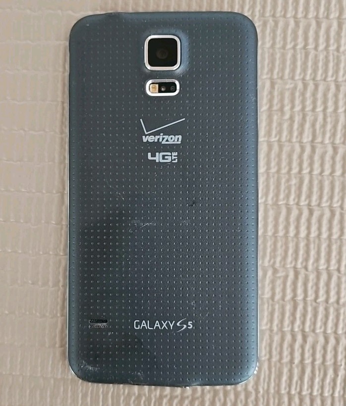 Samsung Galaxy S5 SM-G900V (Verizon) Black 16GB with Box See Pictures