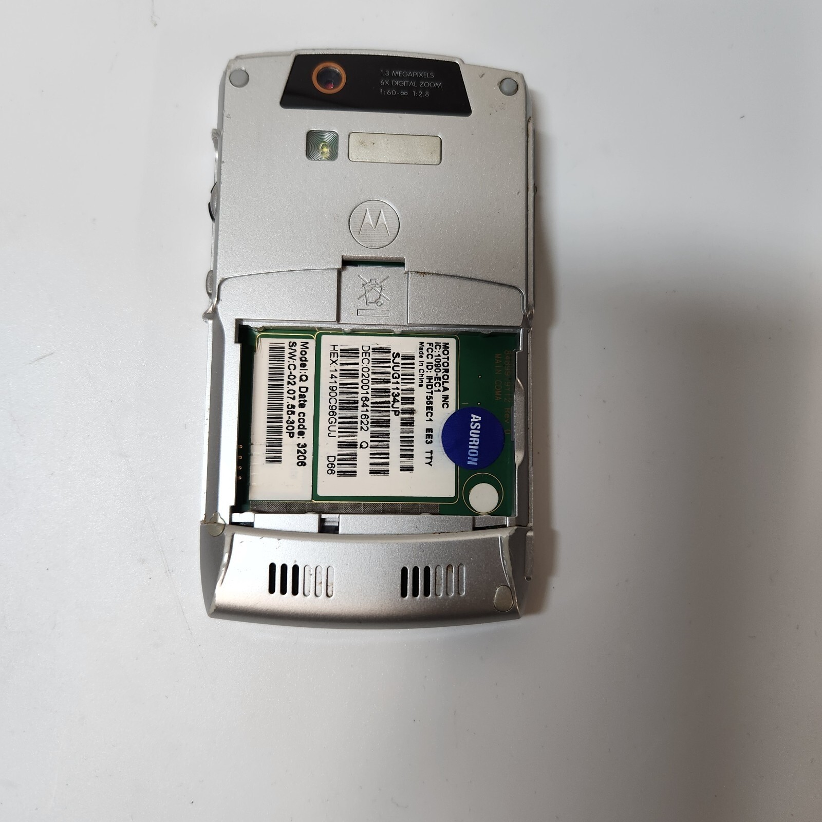 Motorola Q Verizon Sidewheel HiTechKeybd tested but read