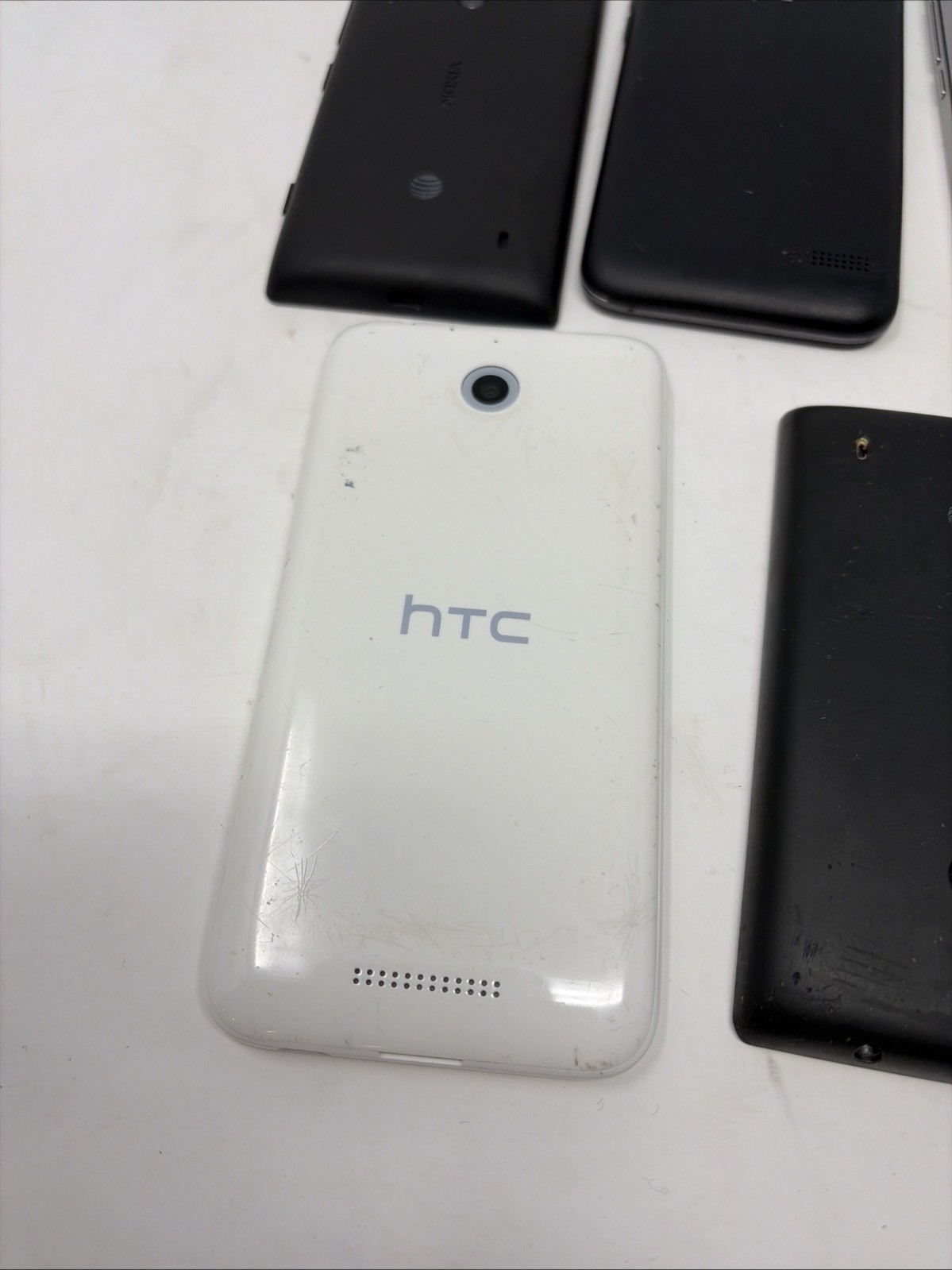 Lot of 7 Android / Windows Phones Untested For Parts / Repair