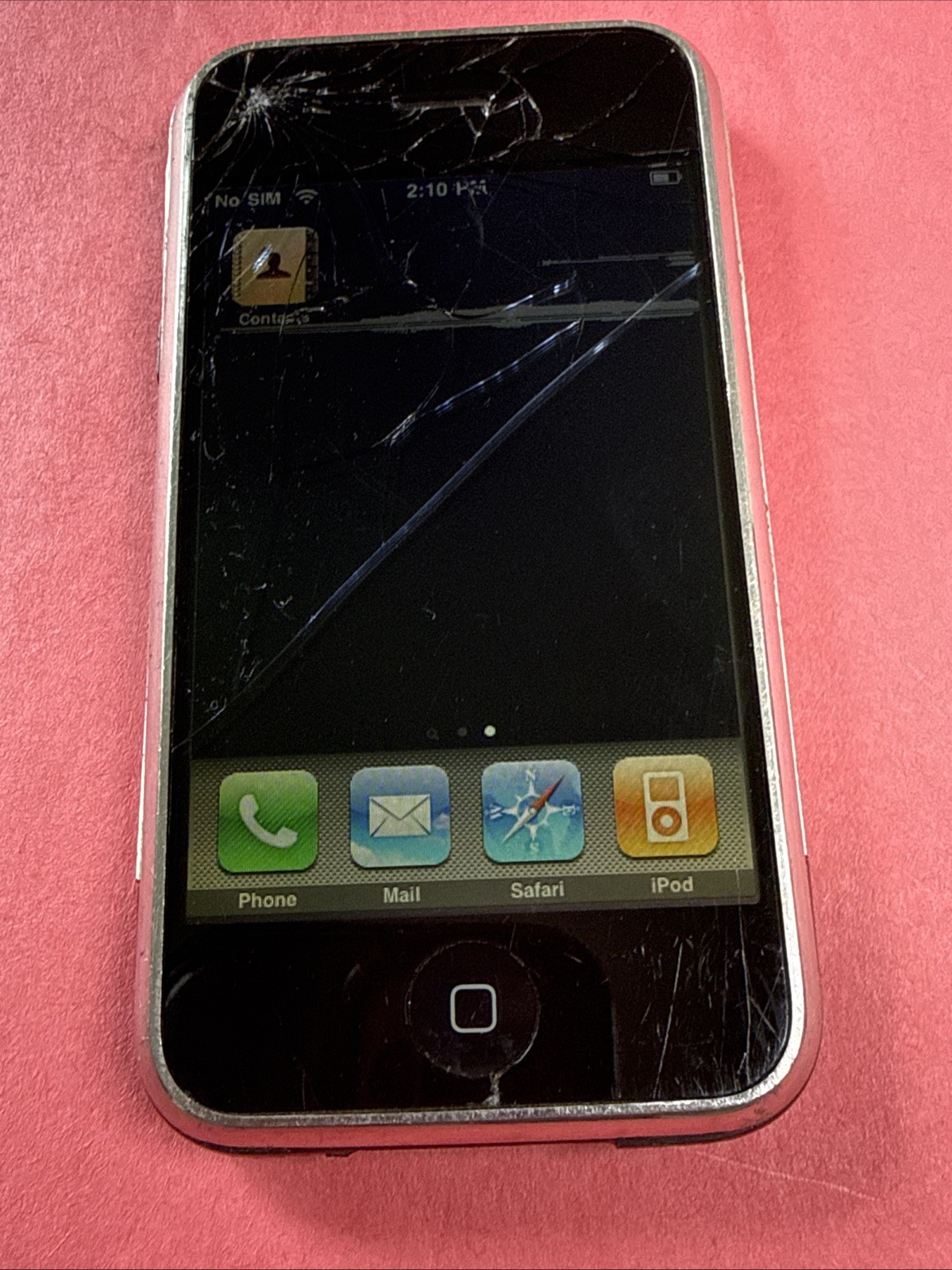 Apple iPhone 1st Generation – 8GB – Black – A1203 (GSM)