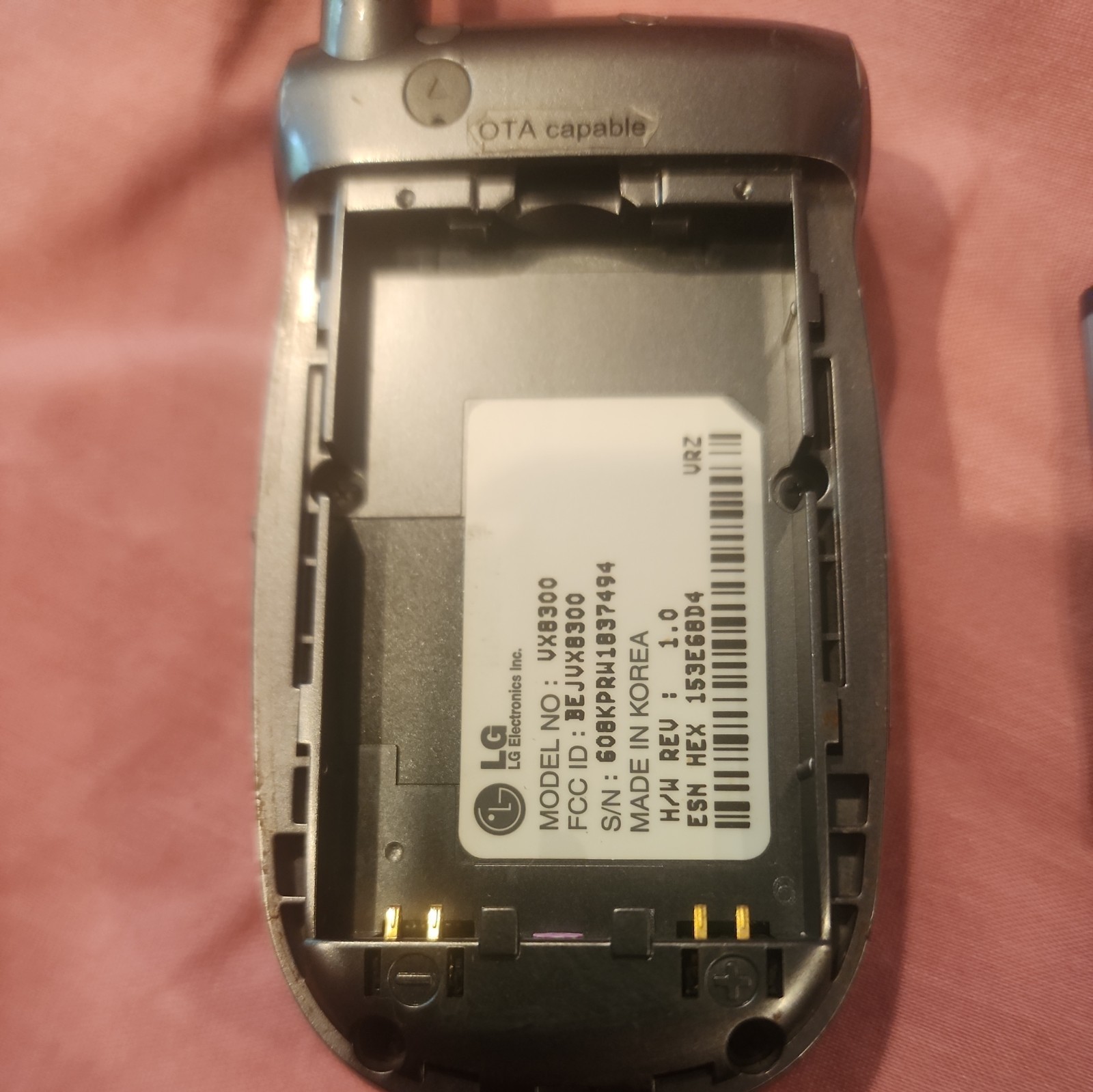 LG Flip Phone VX3800