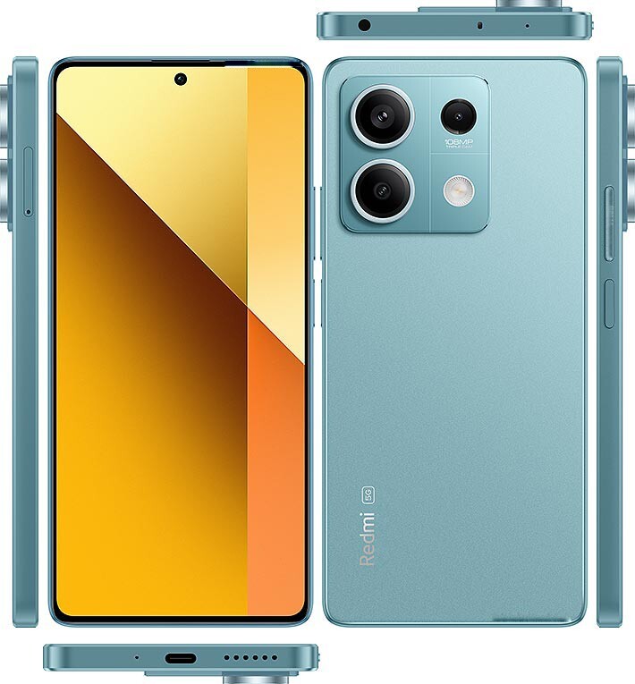 Xiaomi Redmi Note 13 5G 6/128GB 8/128GB 8/256GB 108.0MP Phone 6.67″ Android