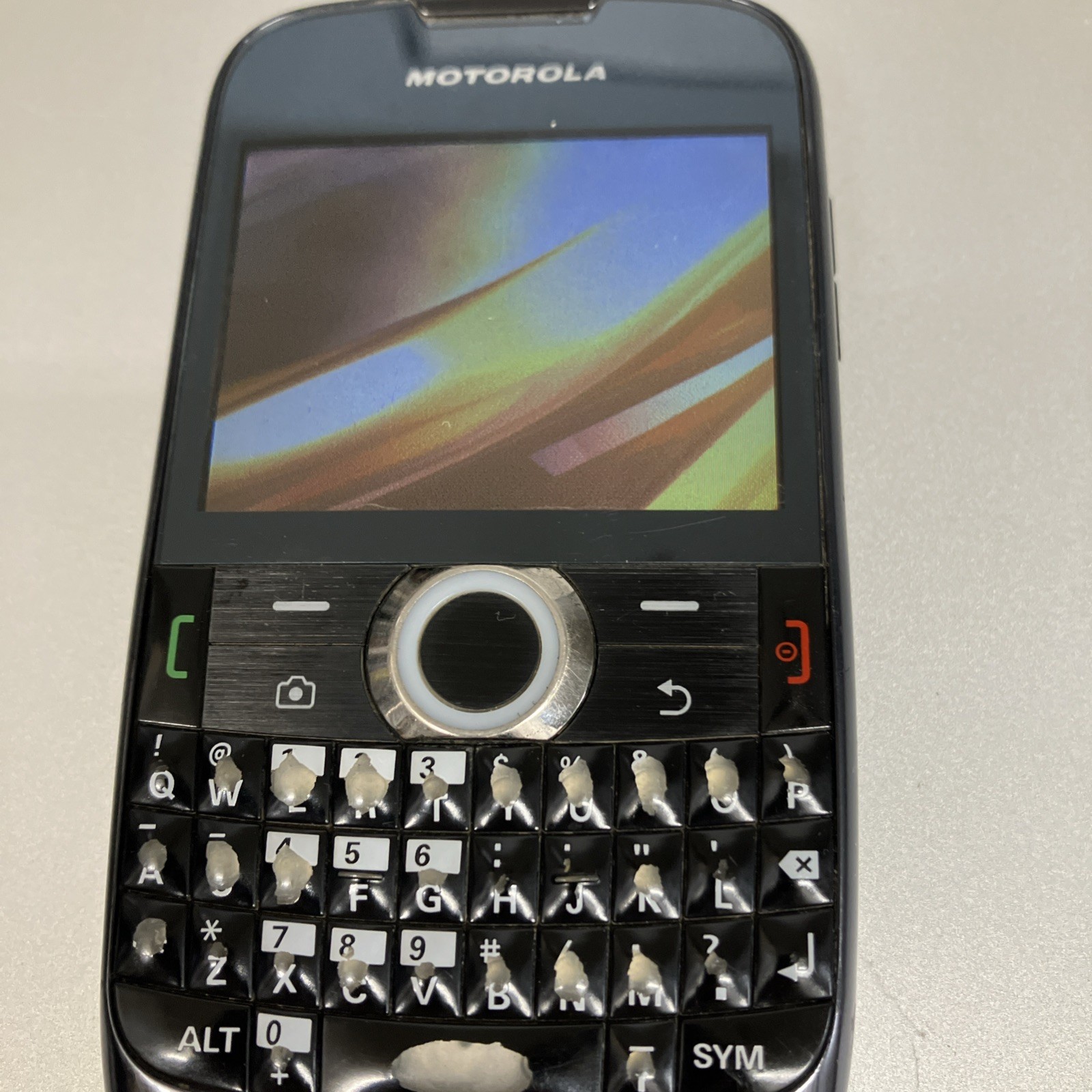 Motorola Theory WX430 – Black ( Boost Mobile ) Rare Smartphone