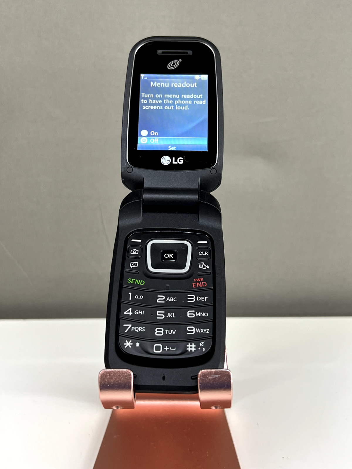 LG B460 (True) Flip Phone — Simple GSM Phone — 256 MB Memory