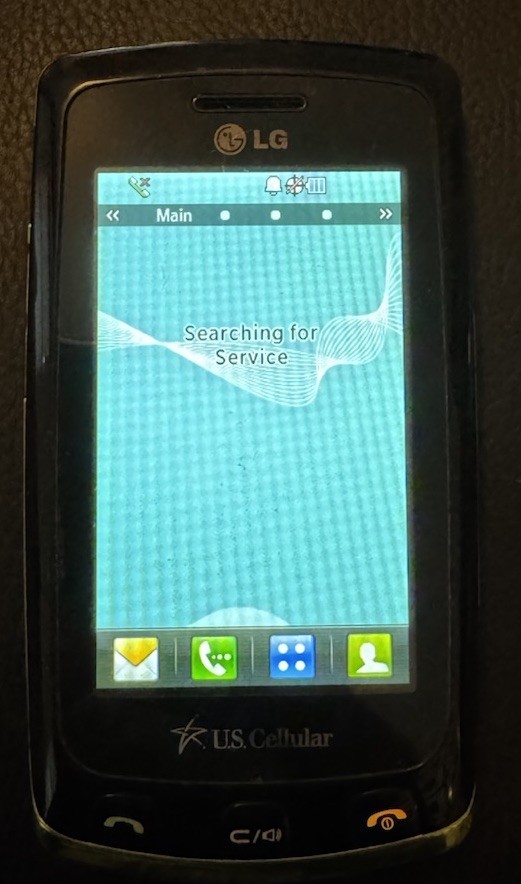 LG Bliss UX700 1GB Gray (US Cellular) Fast Ship Good Used RARE!!
