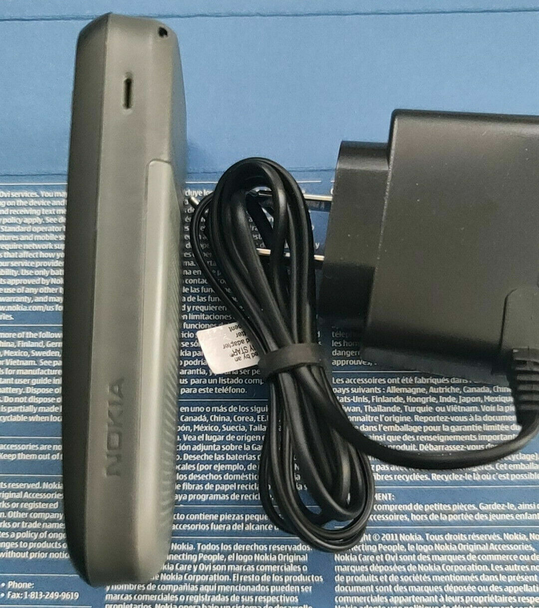 Nokia 1200 – Black & Silver Mobile Phone Multi Languages GSM 900/1800 Unlocked