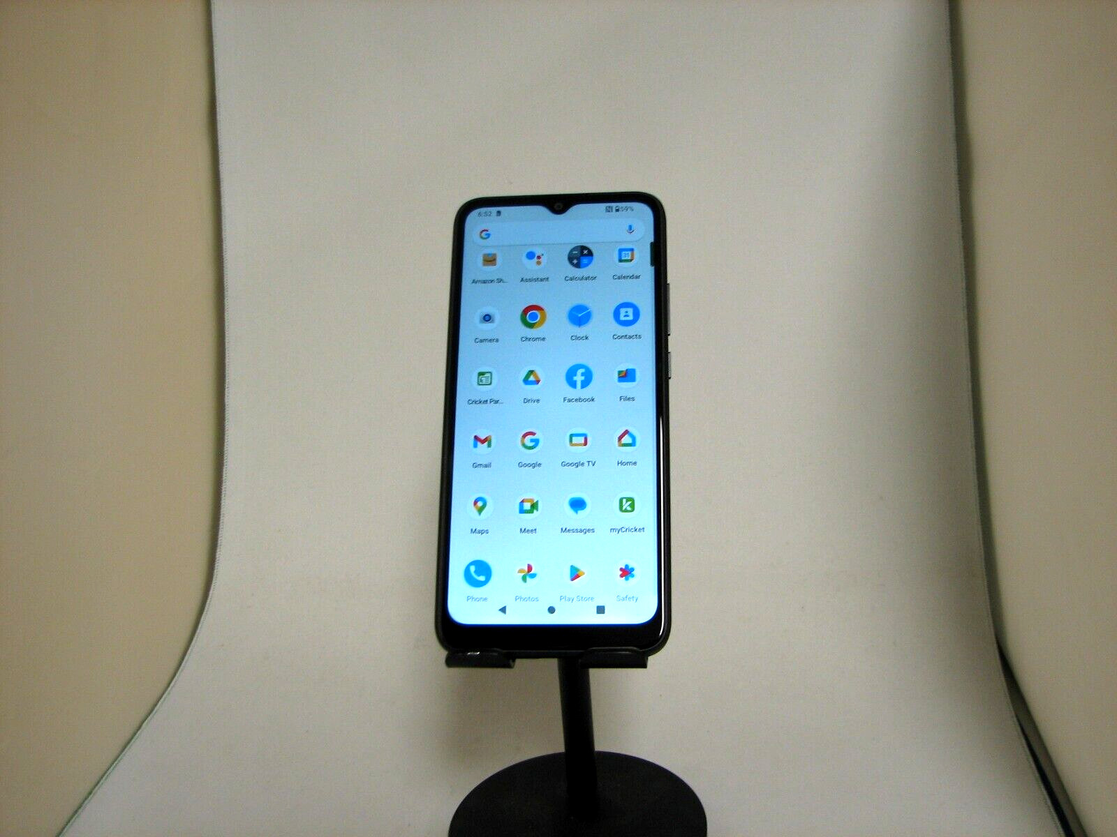 Cricket Icon 5 (SL112C) 32GB – Black (Cricket Wireless) Fair – Clean IMEI