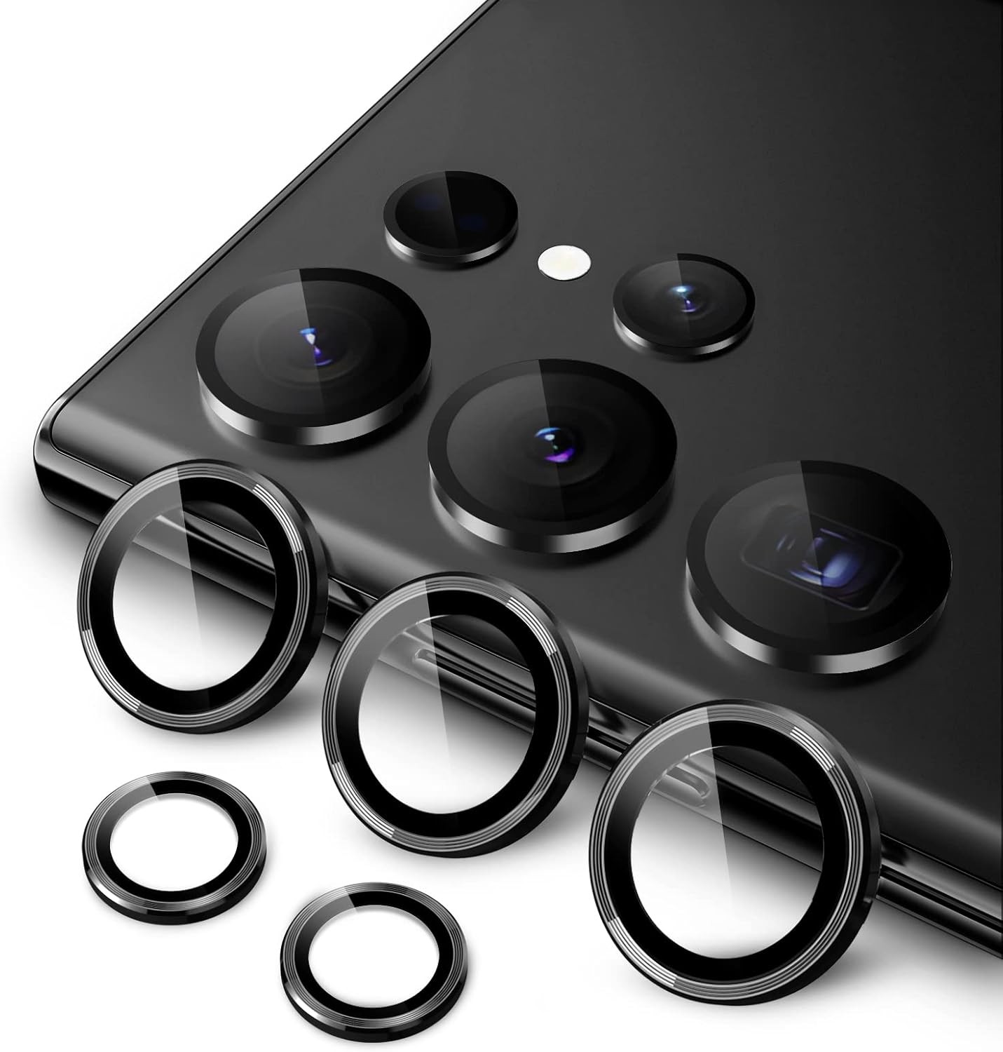 6.8-Inch Camera Lens Protector for Samsung Galaxy S23 Ultra 5G, 1 Set