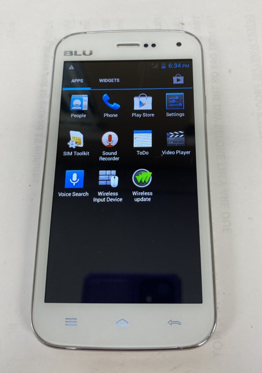 BLU Studio 5.0 E D530e, GSM Dual SIM, White 0107-09T