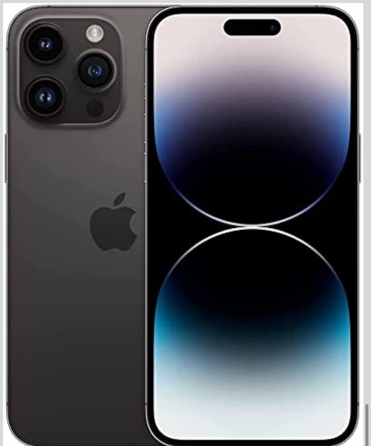 Apple iPhone 14 Pro Black 48MP 6.1in 6GB RAM Hexa Core Dual SIM Smartphone