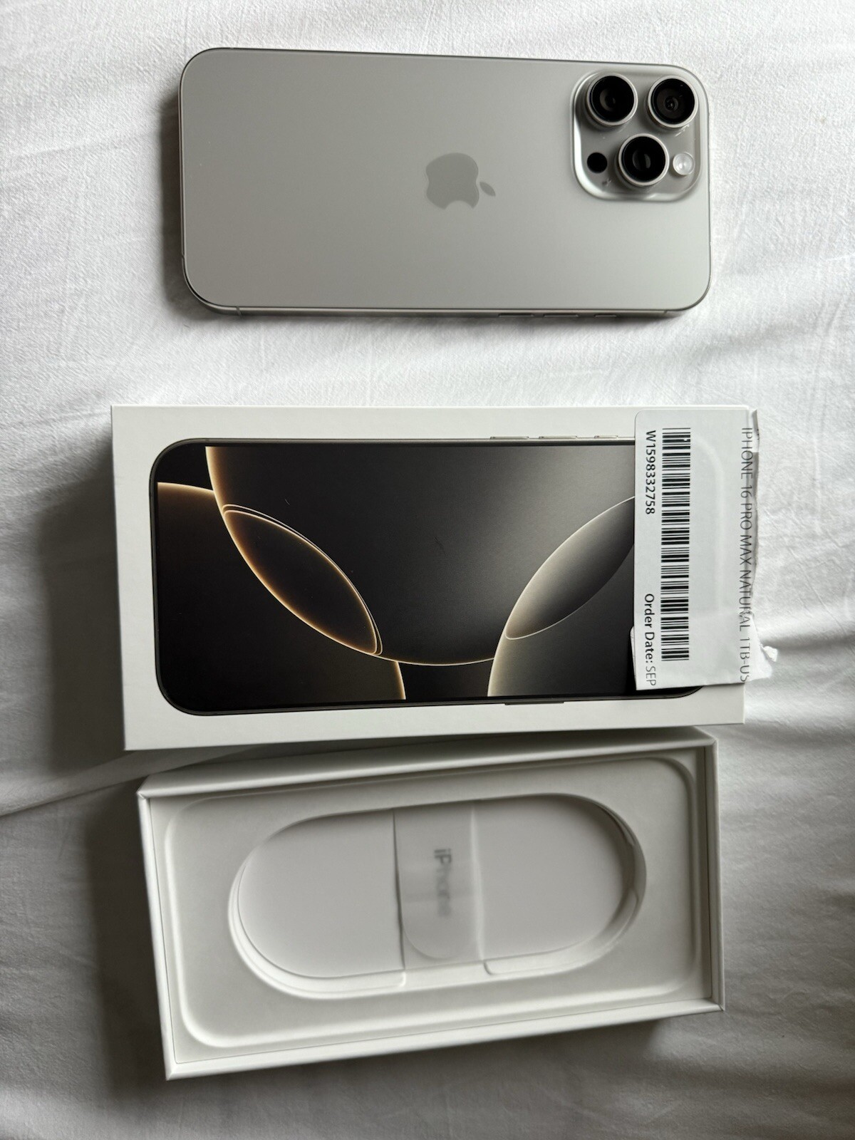 IPHONE 16 PRO MAX 1TB 100% battery, TikTok without restrictions!