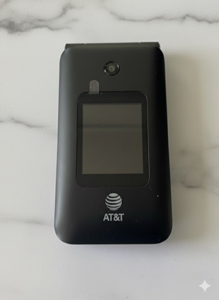 AT&T CINGULAR FLIP IV FLIP 4 U102AA 4G FLIP SMARTFLIP PHONE FOR AT&T + AT&T SIM!