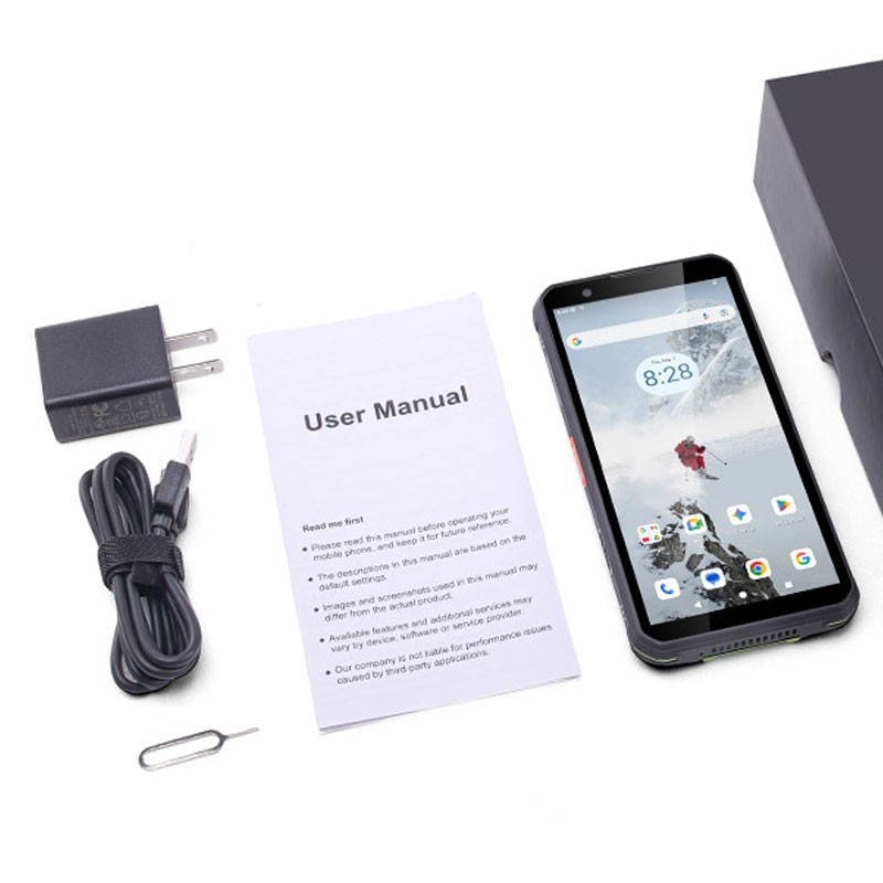 Unlock 4G Rugged Smartphone Android 16 Outdoors NFC Mobile Waterproof UNIWA F999