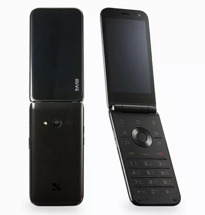 Original ALT MIVE Style Folder (AT-M120) 32GB Unlocked LTE/3G Android 12 Phone
