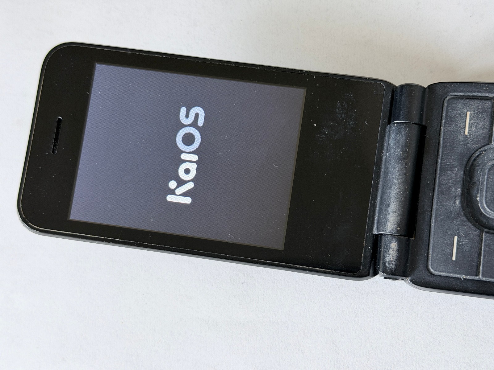 AT&T Cingular Flip IV U102AA 4G LTE Flip Phone KaiOS Black *READ*