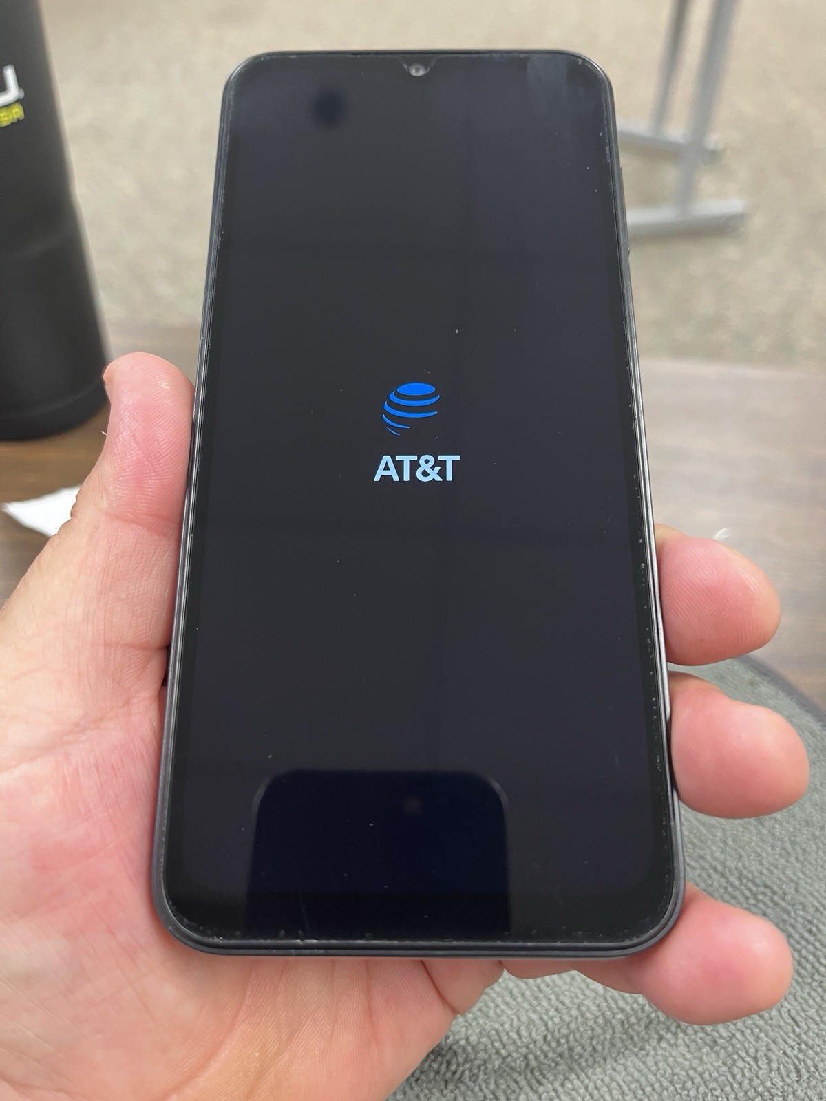 Samsung Galaxy A14 5G 64GB ATT Android Smartphone 6.6″ Black Good
