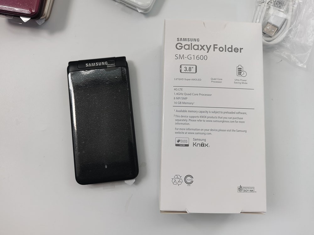 Samsung Galaxy Folder 2 SM-G1600 2GB RAM+16GB ROM-All colors-Unlocked Flip phone