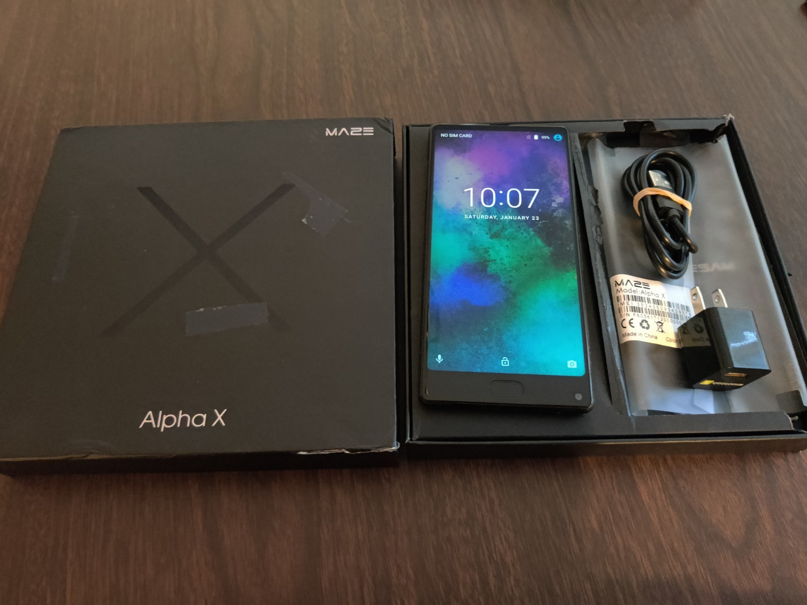 Maze Alpha X Android Phone 64GB + 6GB, GSM Unlocked Dual SIM