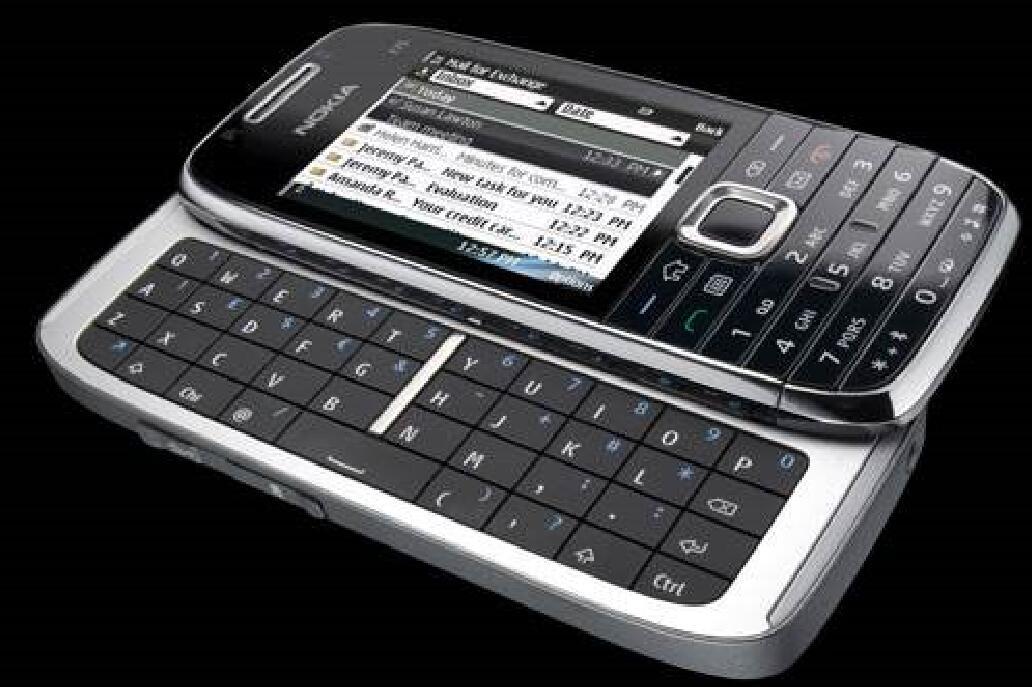 Nokia E75 Wi-Fi Bluetooth GPS Radio 3G HSDPA Original QWERTY Slider Phone 2.4″