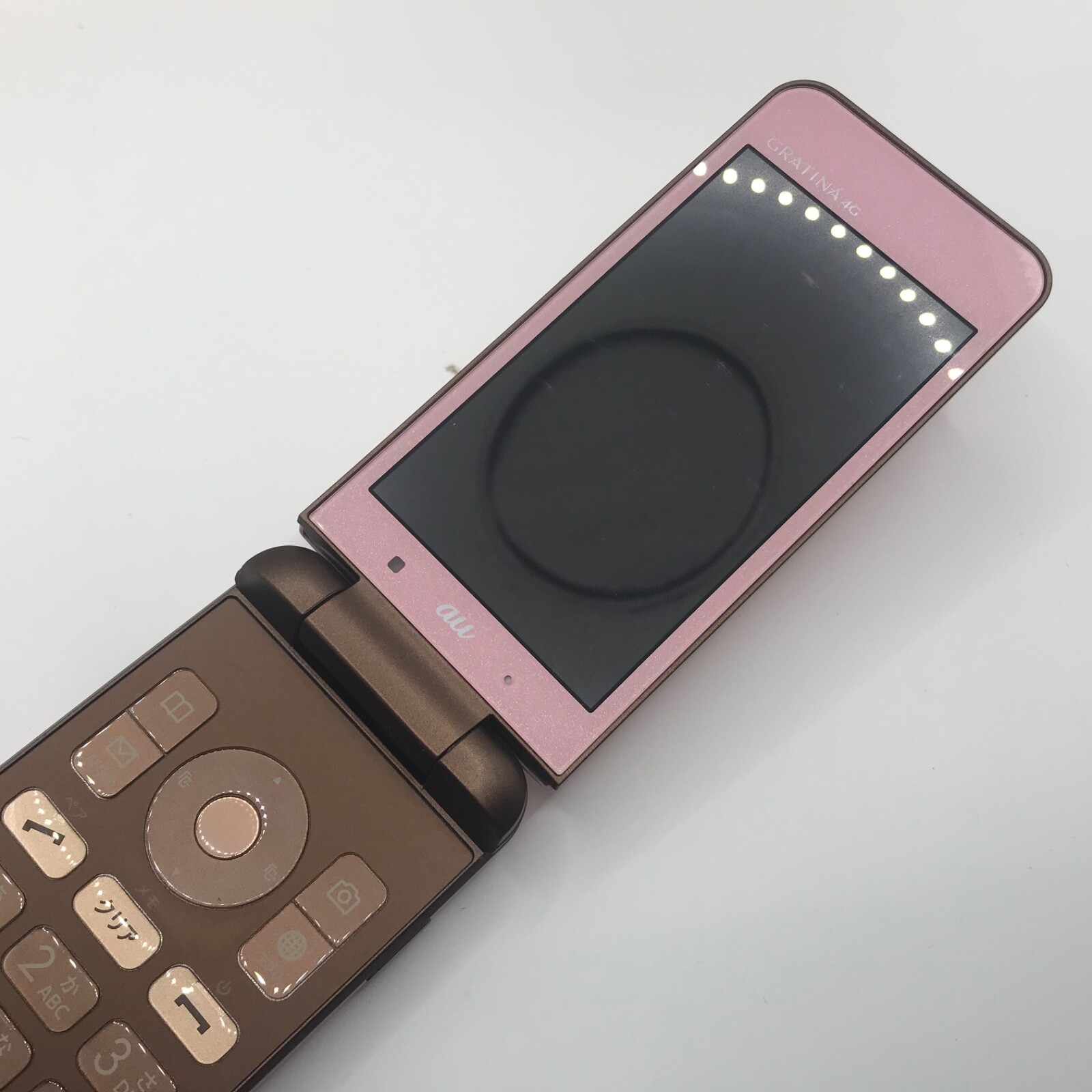 KYOCERA KYF31 GRATINA 4G WIFI KEITAI ANDROID FLIP PHONE PINK UNLOCKED