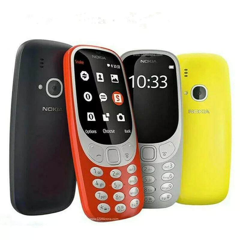 Nokia 3310 4G 2019 bluetooth with Camera Flashlight Unlocked Phone New Sealed