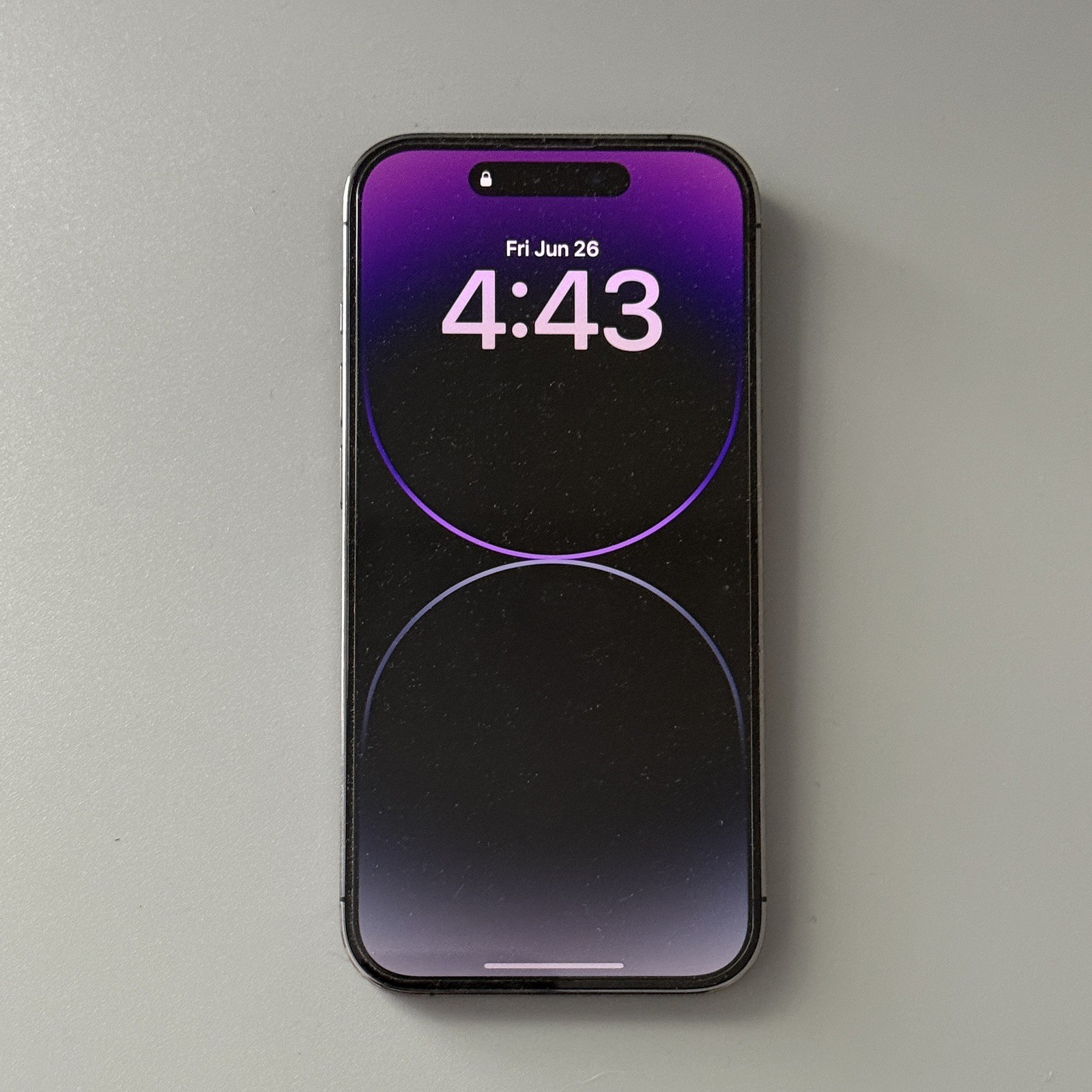 Apple iPhone 14 Pro 512GB Deep Purple Unlocked 75% Battery A2650