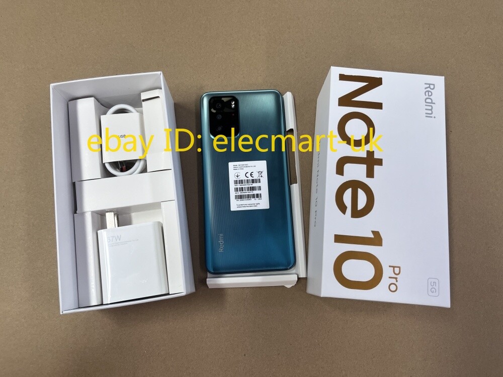 Xiaomi Redmi Note 10 Pro 5G 6/128GB Dual SIM 64MP Unlocked 5100mAh Octa-core