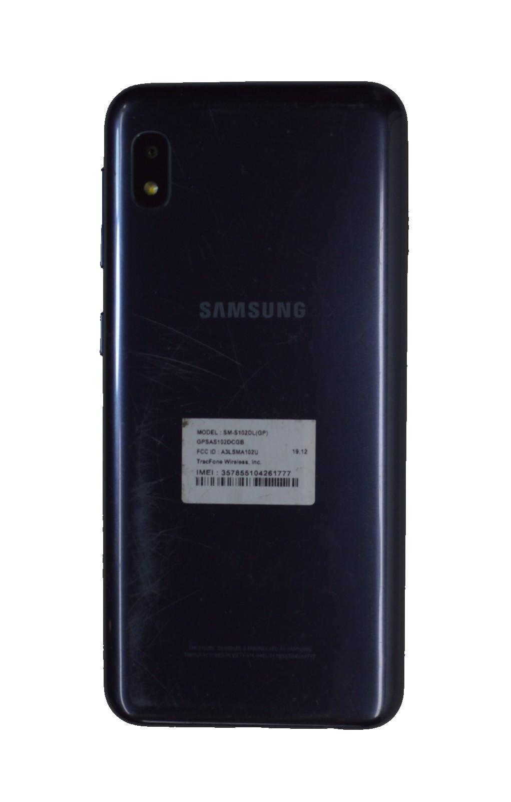 Samsung Galaxy A10E SM-A102U 32GB Metro PCS Black *No AC/SIM* w/Battery(Grade C)