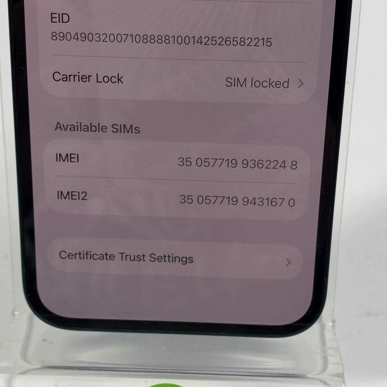 T-Mobile Apple iPhone 14 128GB Midnight MPUA3LL/A