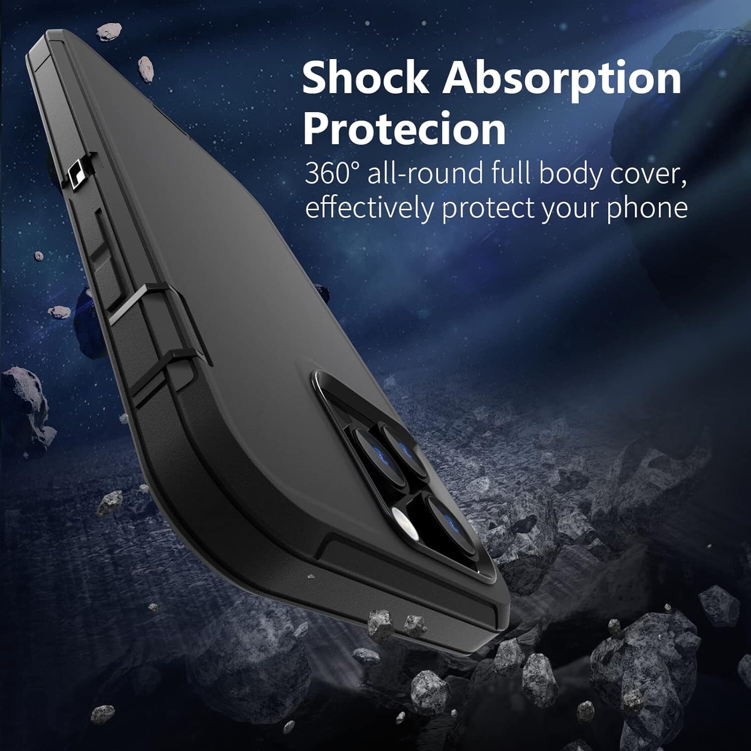 iPhone 14 Pro Max Case Heavy Duty Hybrid Shockproof Bumper Durable Phone Cover