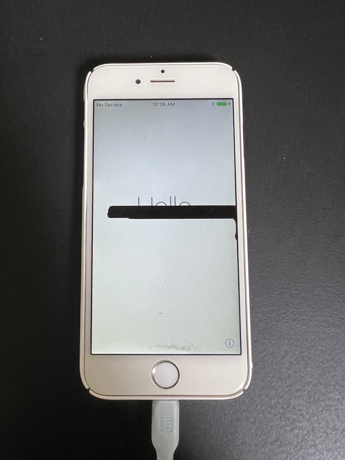 Apple iPhone 6 – 128 GB – Gold – Model A1549 (Unlocked) (Screen Issue)