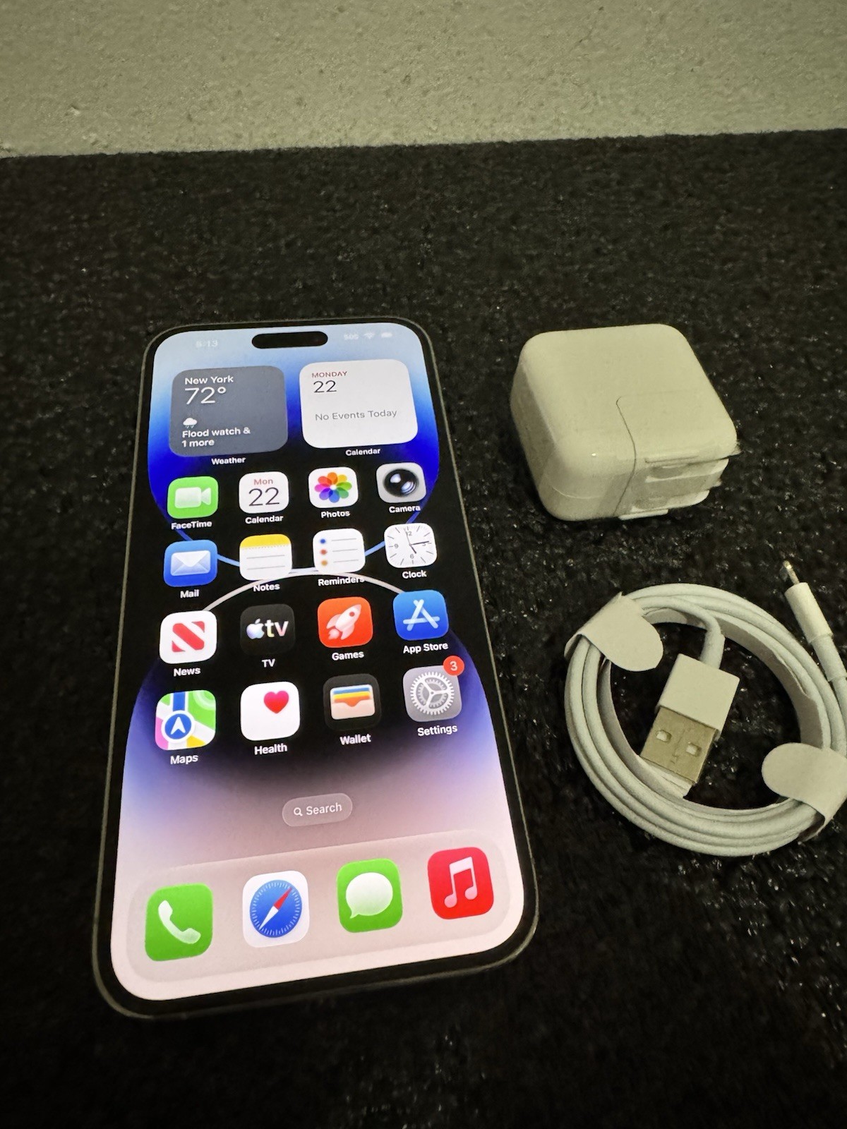 Apple iPhone 14 Pro Max 256GB A2651 Silver (Unlocked) – Grade C