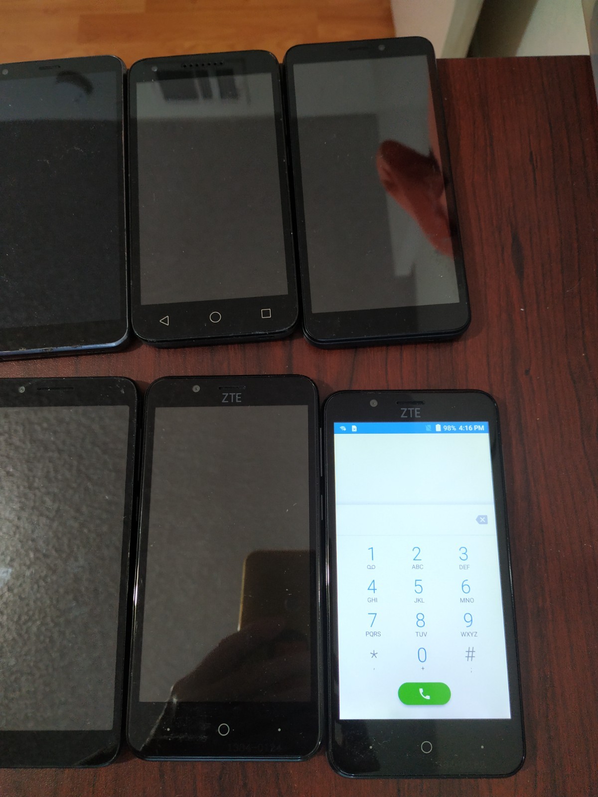 Lot of 10 Mixed Brand LG/WIKO/alcatel and other 16GB Smartphone