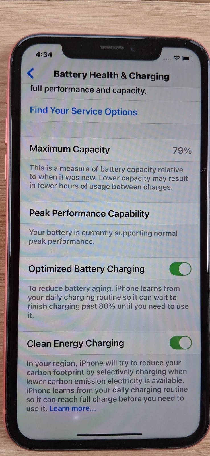 Apple iPhone XR – 128GB – Coral (Unlocked) – Good Condition