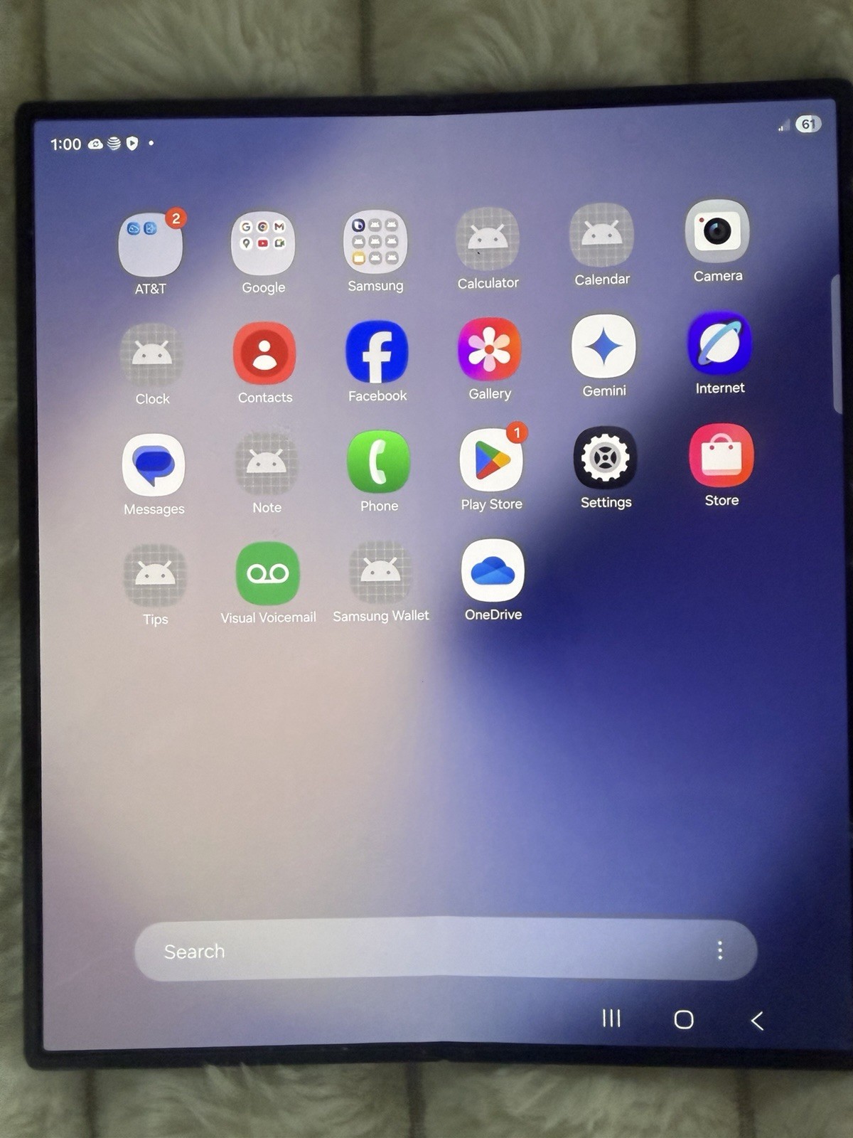 Samsung Galaxy Z Fold6 512GB AT&T imei Issue Sold As is Read Description