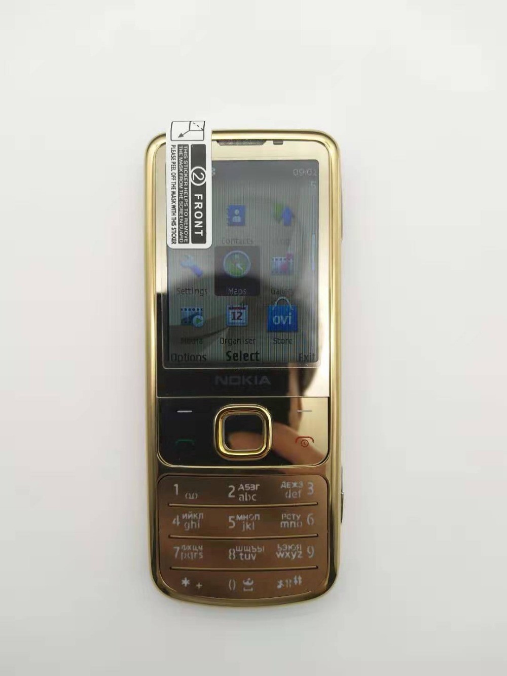 Unlocked Original Nokia 6700 Classic MP4 GPS FM Bluetooth 5.0MP 6700C 3G Phone