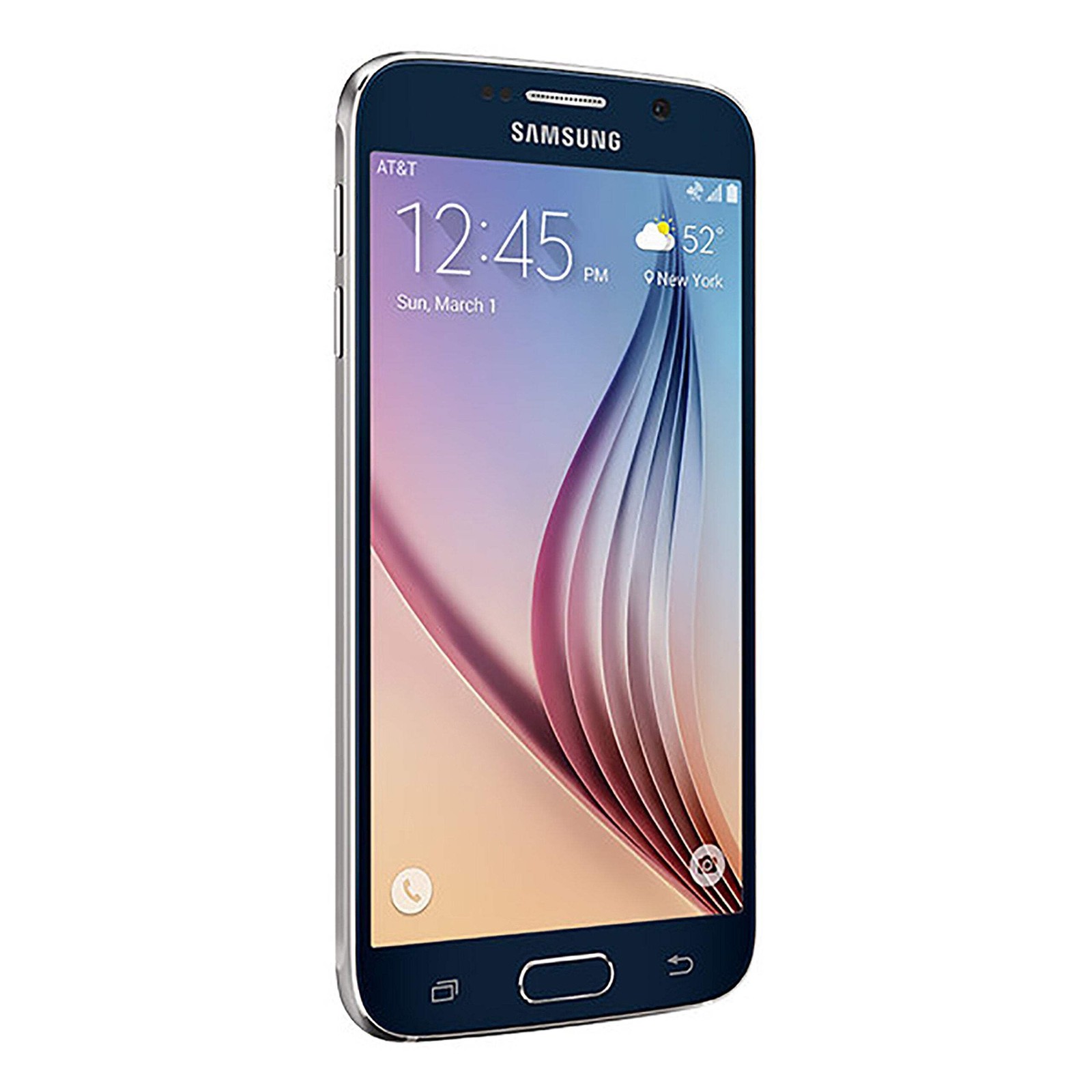 Samsung Galaxy S6 (SM-G920A) AT&T 32GB Black Sapphire – Very Good