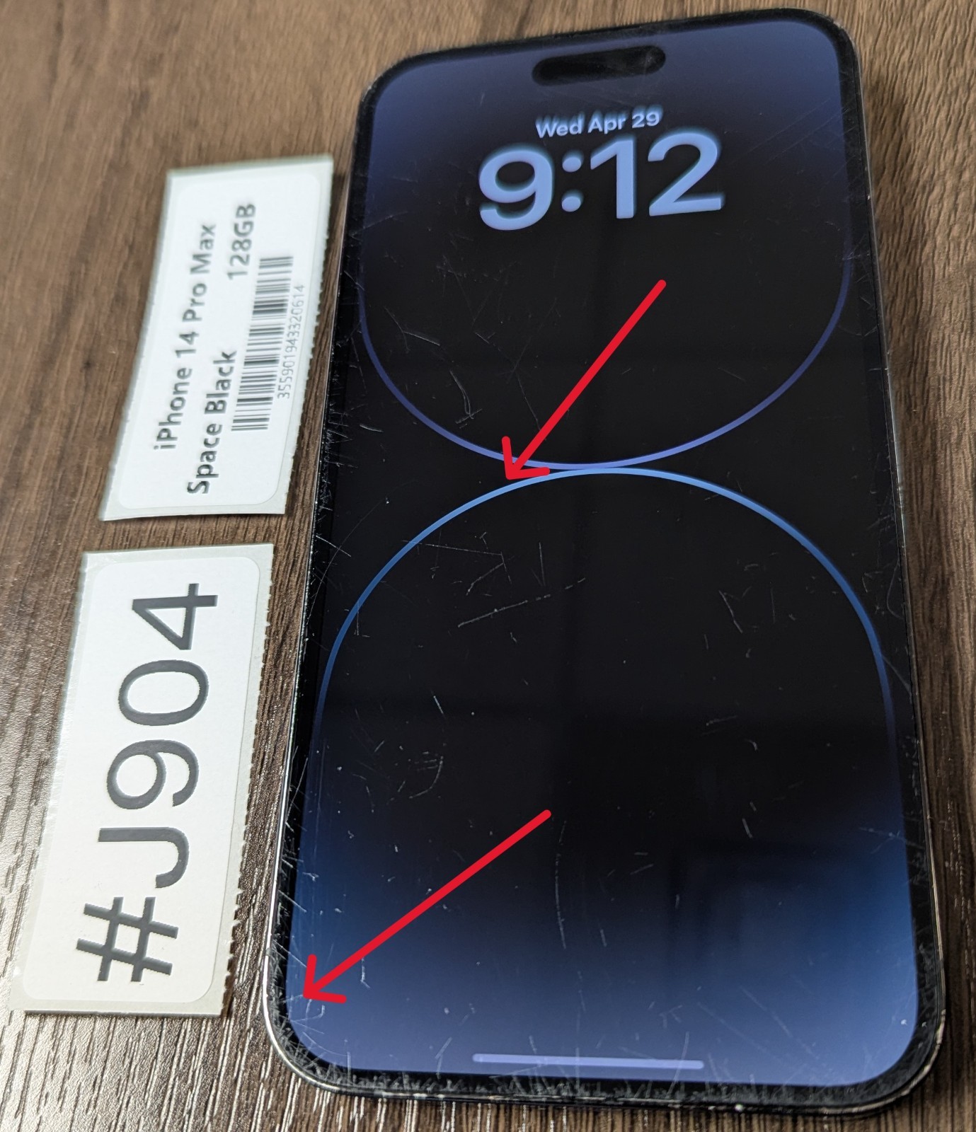 Apple iPhone 14 Pro Max 128GB BLACK – AT&T ONLY – Read Seller Notes