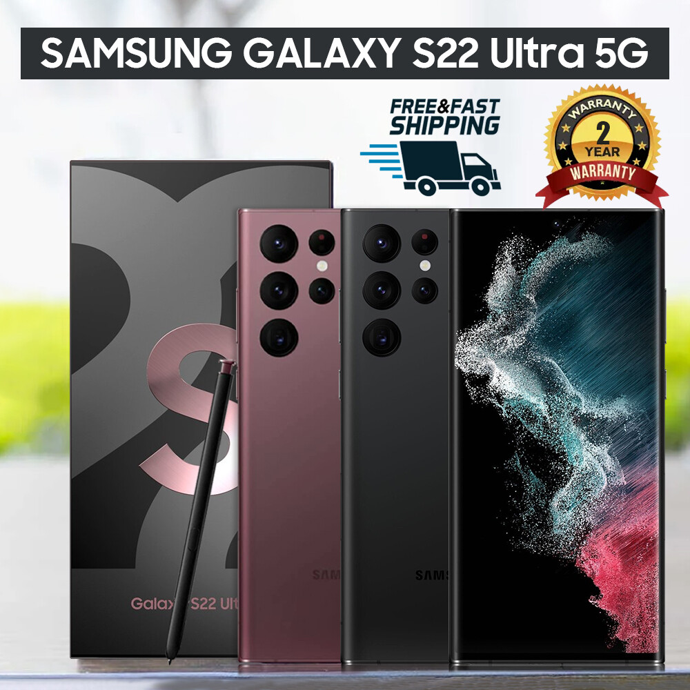 NEW & SEALED SAMSUNG GALAXY S22 ULTRA 5G UNLOCKED 1T/512GB/256G ALL CARRIERS