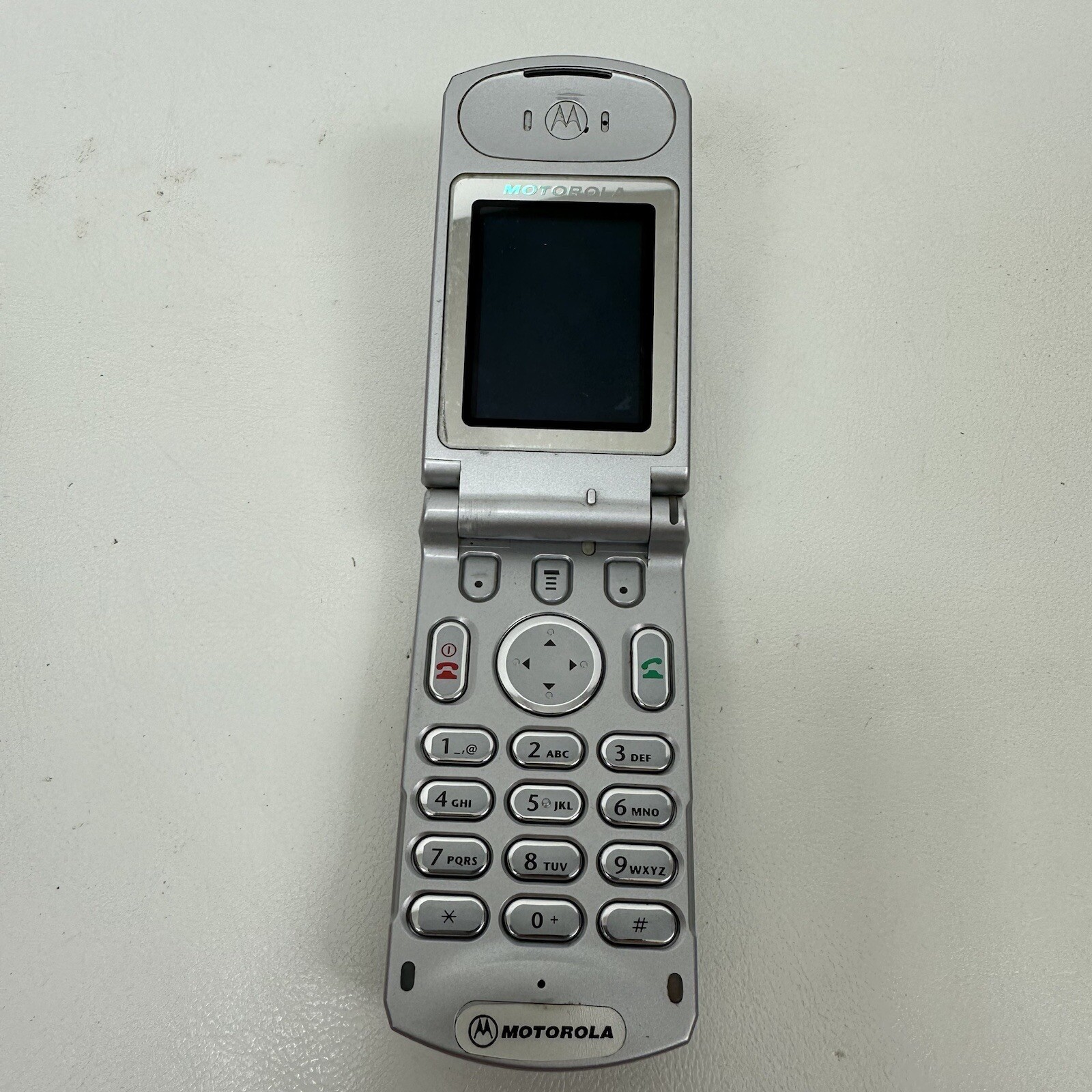 Motorola T series T720 Silver Cellular Phone Cingular/AT&T With Holster