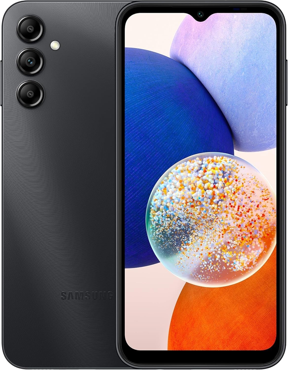 AT&T Prepaid Samsung Galaxy A14 5G 6.6” FHD+ Display 50MP Camera 64GB Black